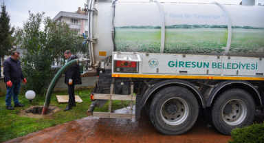 Giresun’da altyapı çalışmaları sürüyor