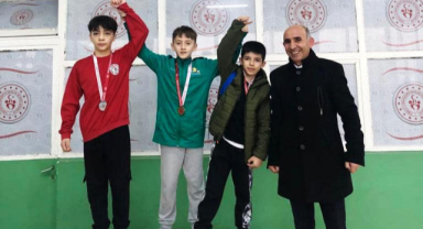 Giresun'da büyük heyecan: Okul sporları yıldızlar güreş il birinciliği tamamlandı!