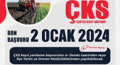 Giresun'da Çiftçilere Önemli Uyarı! ÇKS Kaydınızı Unutmayın!