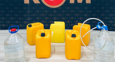 Giresun'da kaçak içki operasyonu!