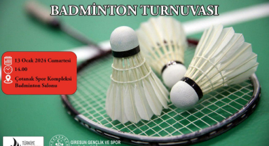 Giresun'da Badminton Turnuvası Başlıyor!