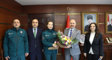 Giresun Gümrük heyetinden Vali Serdengeçti’ye ziyaret