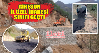 Giresun İl Özel İdaresi sınıfı geçti