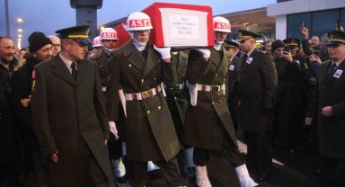 Giresun şehidi memleketine getirildi