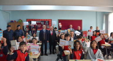 Giresun’un o ilçelerinde karne heyecanına ortak olundu