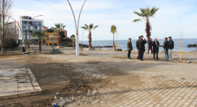 Giresun’un o ilçesinde fırtınanın izleri büyük ölçüde silindi    