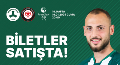 Giresunspor maç biletleri satışta!
