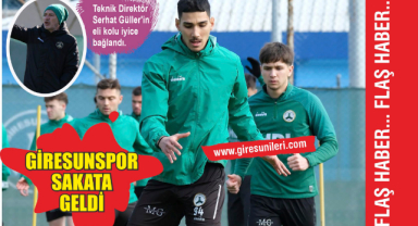 Giresunspor sakata geldi
