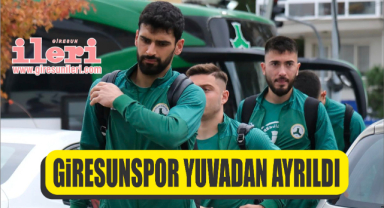 Giresunspor yuvadan ayrıldı!