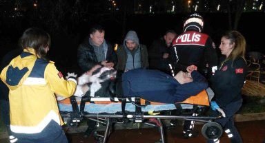 Irmak kenarında otururken silahlı saldırıya uğradı