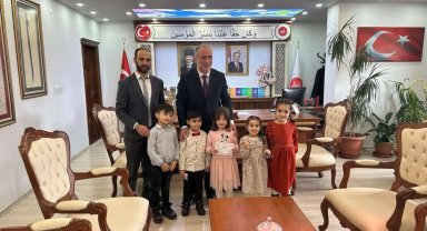 Kur'an kursu öğrencilerinin Filistin'e destekleri devam ediyor