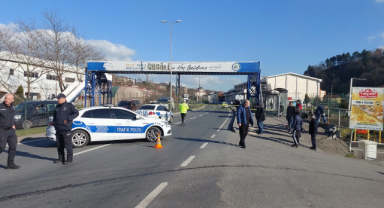 Üst geçidi kullanmadı canından oldu!