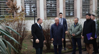 Vali Serdengeçti ve Rektör Can'dan yerinde inceleme