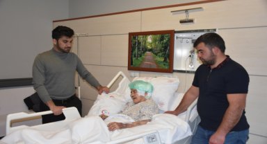 112 yaşındaki hasta ameliyat edildi