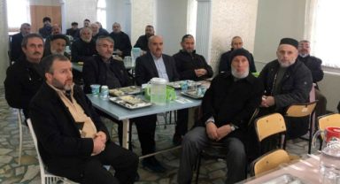 Emekli imamlardan müftüye ziyaret