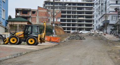 Espiye'de alt ve üst yapı çalışmaları sürüyor