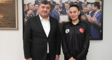 Giresun Belediyesi'nde gurur ağırlaması