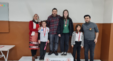 Giresun'da Kadınlar Satranç Şampiyonası sonuçlandı