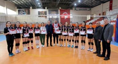 Giresun'da voleybol heyecanı yaşandı