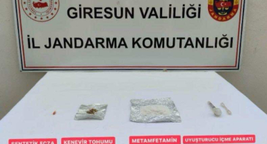 Giresun Jandarması uyuşturucuya göz açtırmıyor!