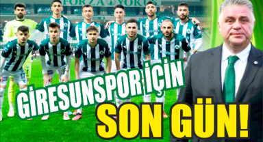 Giresunspor mucize bekliyor!