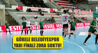 Görele Belediyespor yarı finali zora soktu!