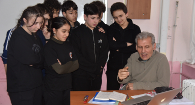 Görele'de öğrenciler kısa film yapımını öğreniyor