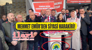 Mehmet Emür'den siyasi harakiri!