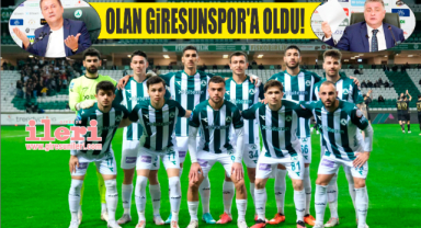 Olan sadece Giresunspor’a oldu!