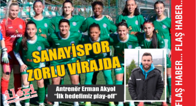 Sanayispor zorlu virajda