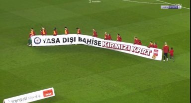 Yasa dışı bahise kırmızı kart