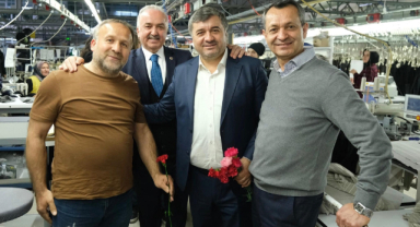 AK Parti’den, Giteks Tekstil’e ziyaret