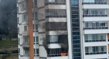 Akülü araba o ilde yangına yol açtı