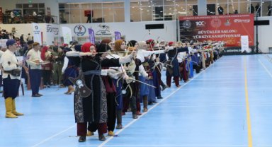 Geleneksel Türk Okçuluk Büyükler Türkiye Şampiyonası başladı