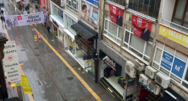 Giresun'da sağnak yağmur etkili oluyor...