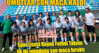 Giresun Spor Lisesi yarı final şansını son maça bıraktı