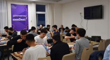 Görele Kaymakamı Genç, KYK yurdunda öğrencilerle iftar açtı