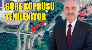 Güre Köprüsü yenileniyor!