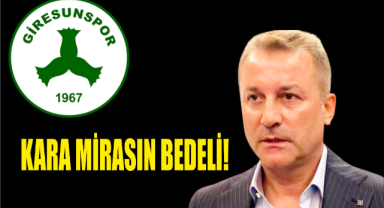 Kara mirasın bedeli!