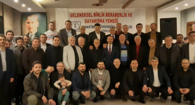 Makina mühendisleri iftarda buluştu