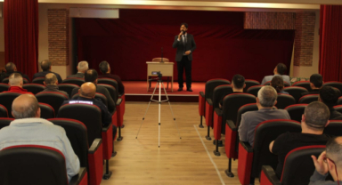 Müftü Gülbe'den cezaevinde ramazan konferansı