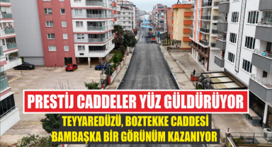 Prestij caddeler yüz güldürüyor