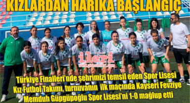 Giresun Spor Lisesi müthiş başladı