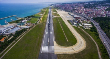 Trabzon’a yapılacak yeni havalimanında çalışmalar sürüyor