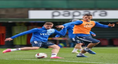 Trabzonspor, Fenerbahçe hazırlıklarını sürdürdü