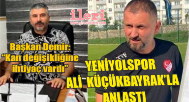Yeniyolspor’un yeni teknik direktörü Ali Küçükbayrak