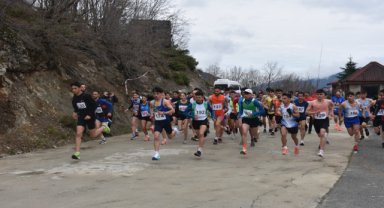 Yol Koşusu'nda 74 sporcu yarıştı