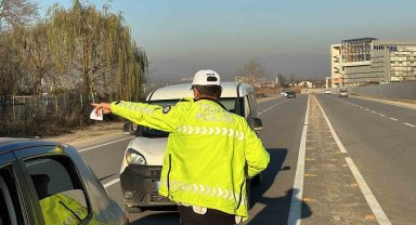 140 araç trafikten men edildi