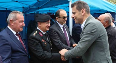 Bakan Osman Aşkın Bak, Rize'de bayramlaşma törenine katıldı