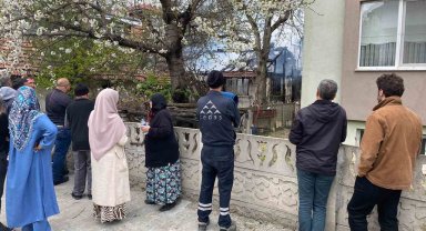 Çocukların torpil attığı iddia edilen ev alev alev yandı